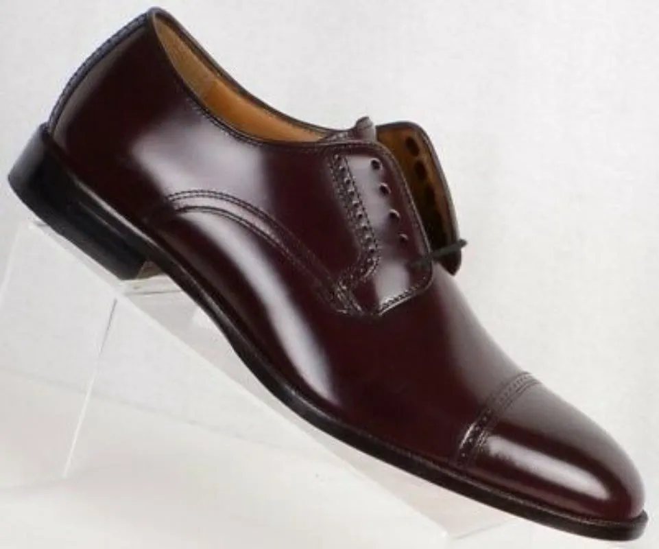 Bradford Cap toe Black Formal Mode Season Ease