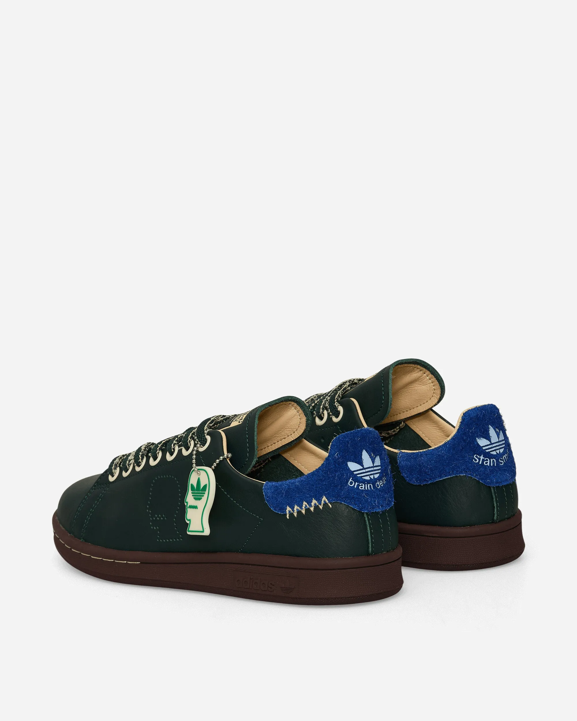 No Tie Style Brain Dead Stan Smith Sneakers Shadow Green / Bahia Light Blue