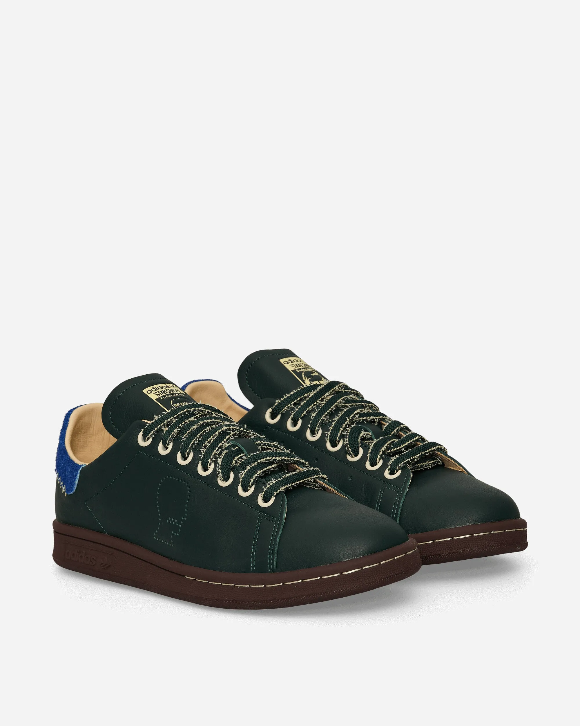 Brain Dead Stan Smith Sneakers Shadow Green / Bahia Light Blue Speed Jog
