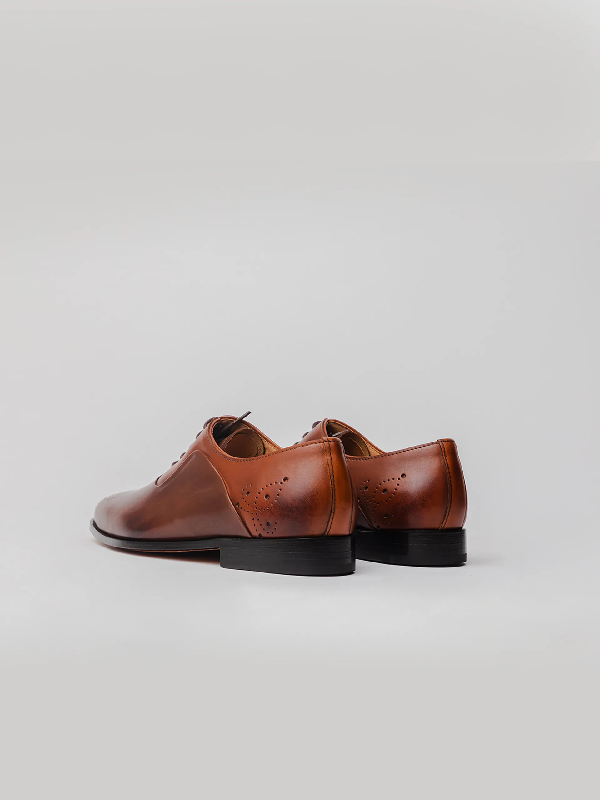Brax Oxford- Twin Color Brown Chic Step Shoes