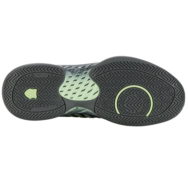 K Swiss Hypercourt Supreme AC Mens Tennis Shoes  - Urban Chic / Green Breathable Material