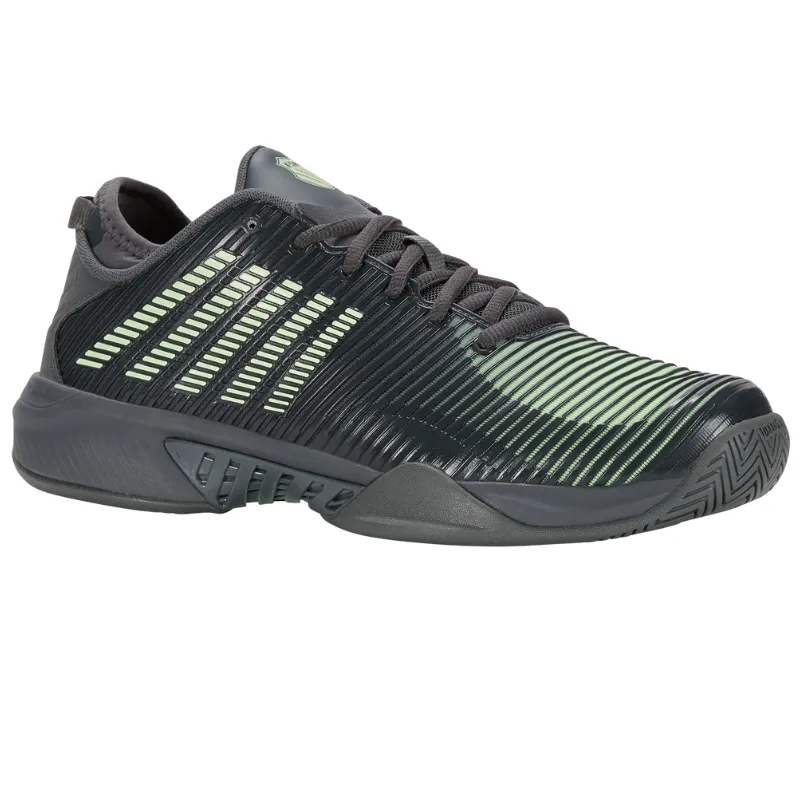 K Swiss Hypercourt Supreme AC Mens Tennis Shoes  - Urban Chic / Green ergonomic