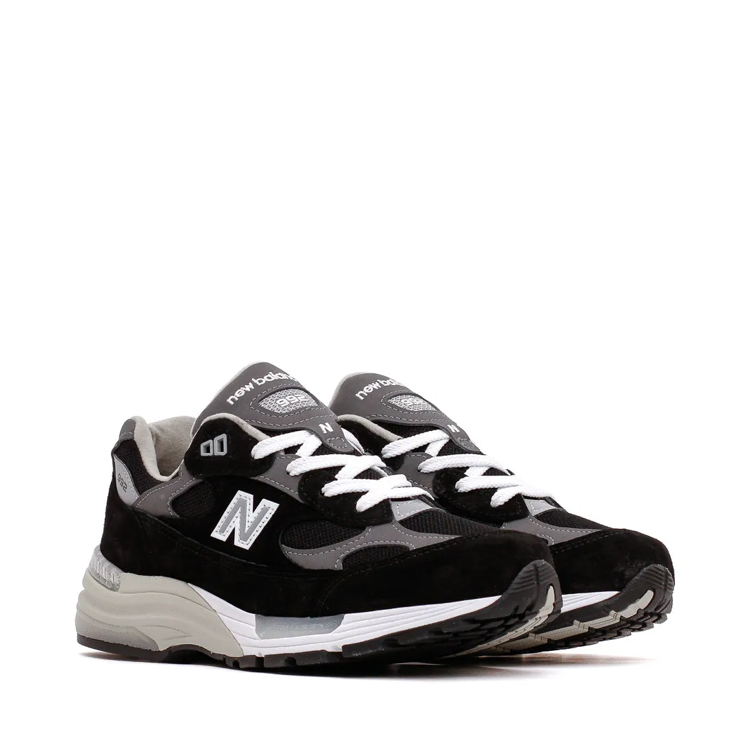 windy days New Balance Unisex Made in USA 992 Black U992BK