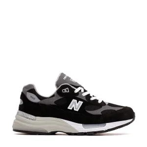 New Balance Unisex Made in USA 992 Black U992BK 5k - running shoes