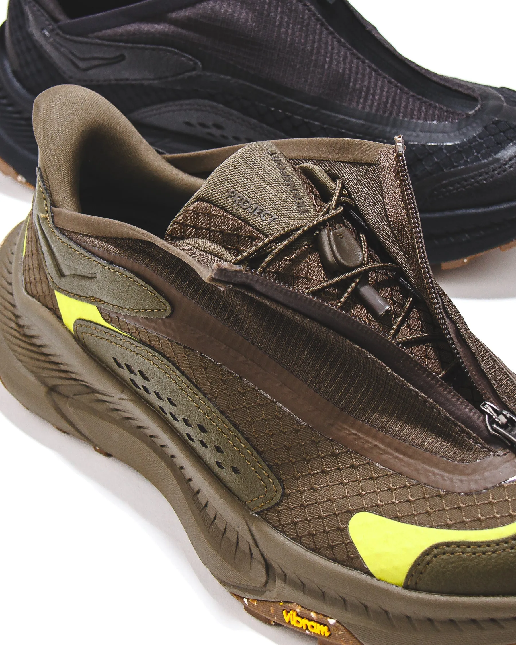 Street Classic Travel Footwear Hoka One One Men Project Transport Carbon Black 1162850-CRBN