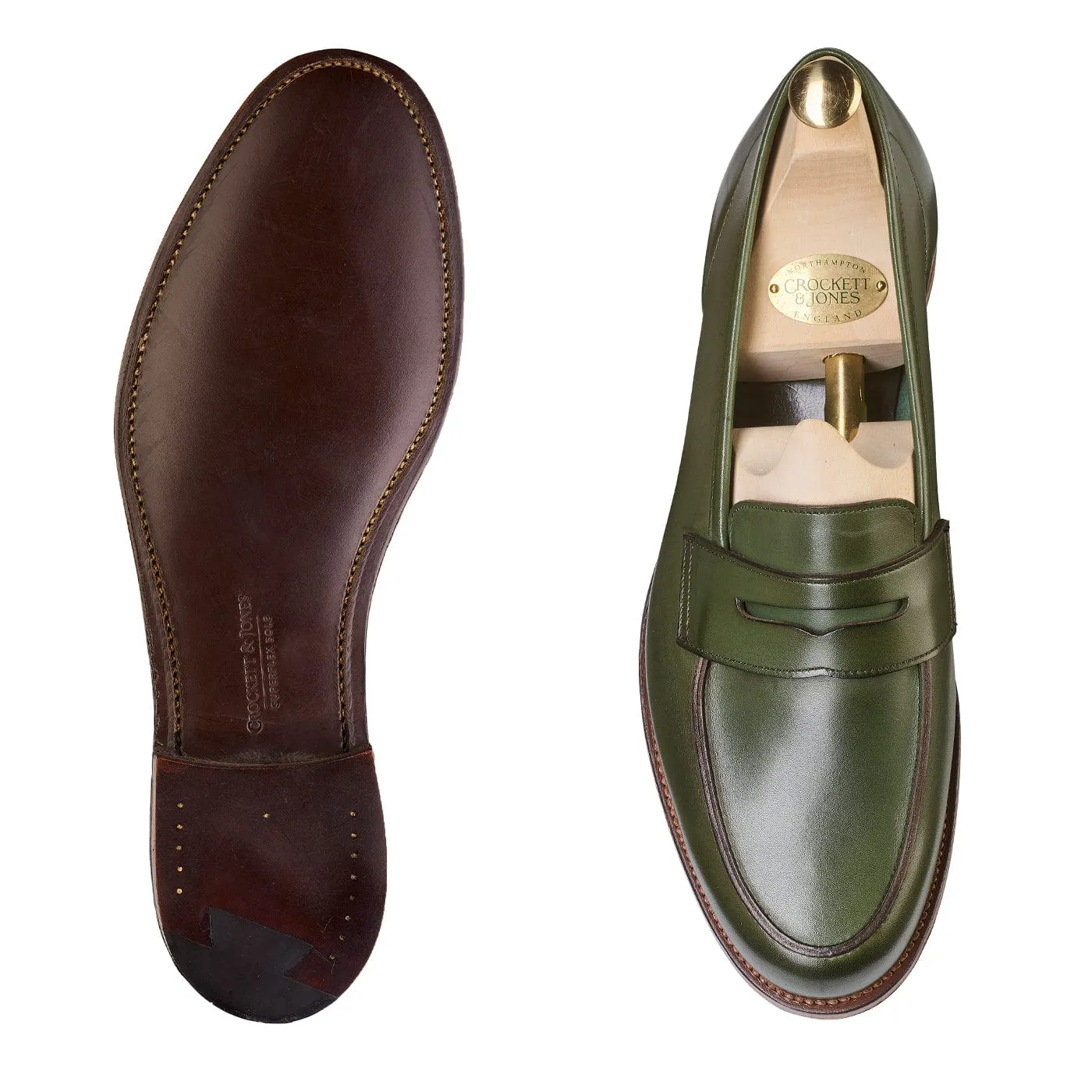 Comfort Zone Lilou Green Calf