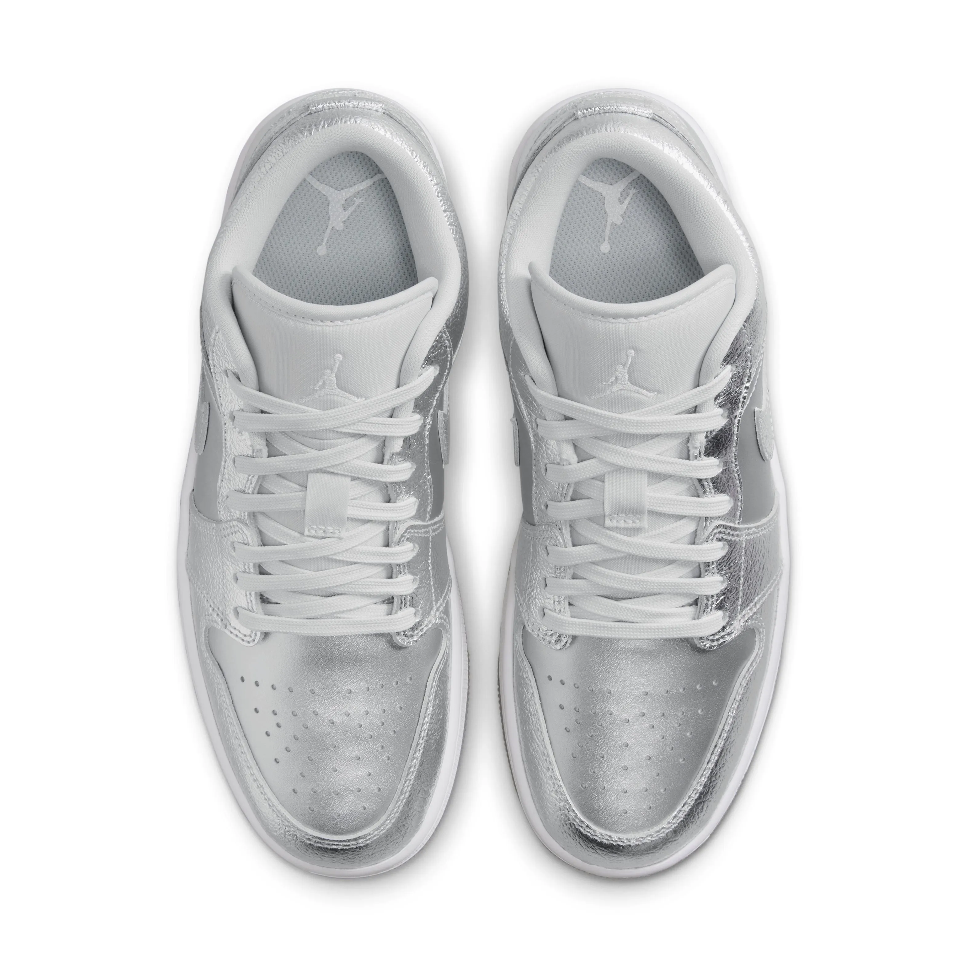 Neat Lines Wmns Air Jordan 1 Low SE 'Metallic Silver'