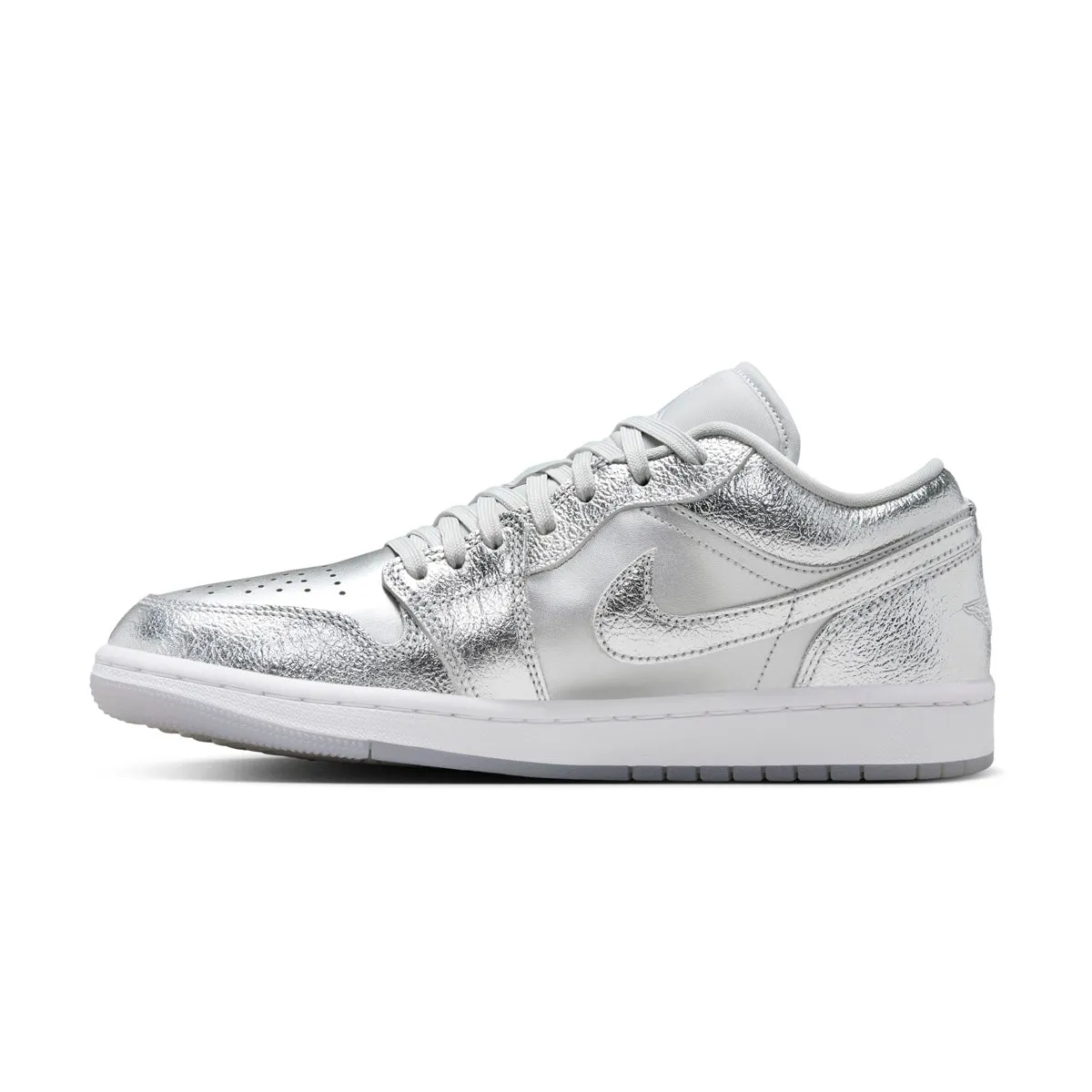 Wmns Air Jordan 1 Low SE 'Metallic Silver' Urban Daily