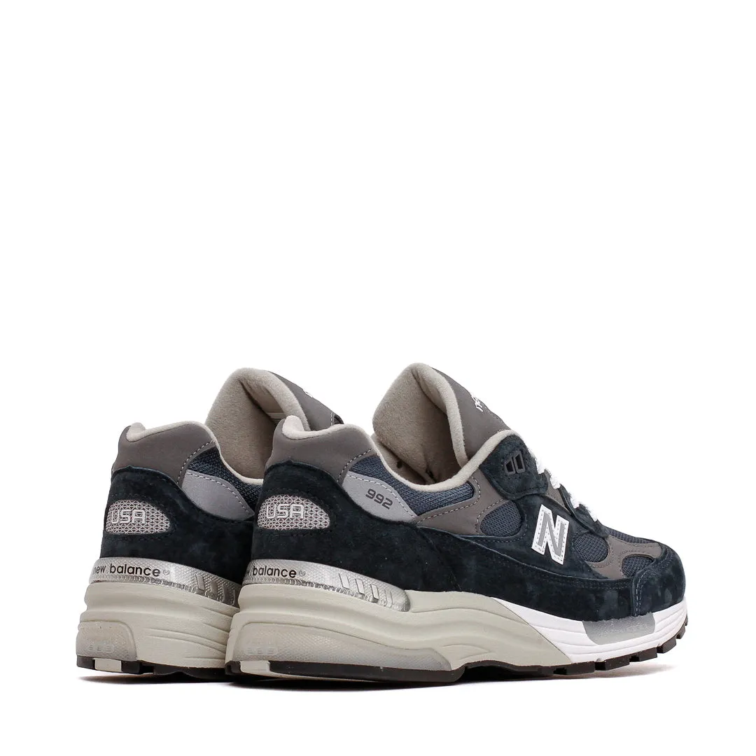 New Balance Unisex Made in USA 992 Navy U992NY cushioning - shoes