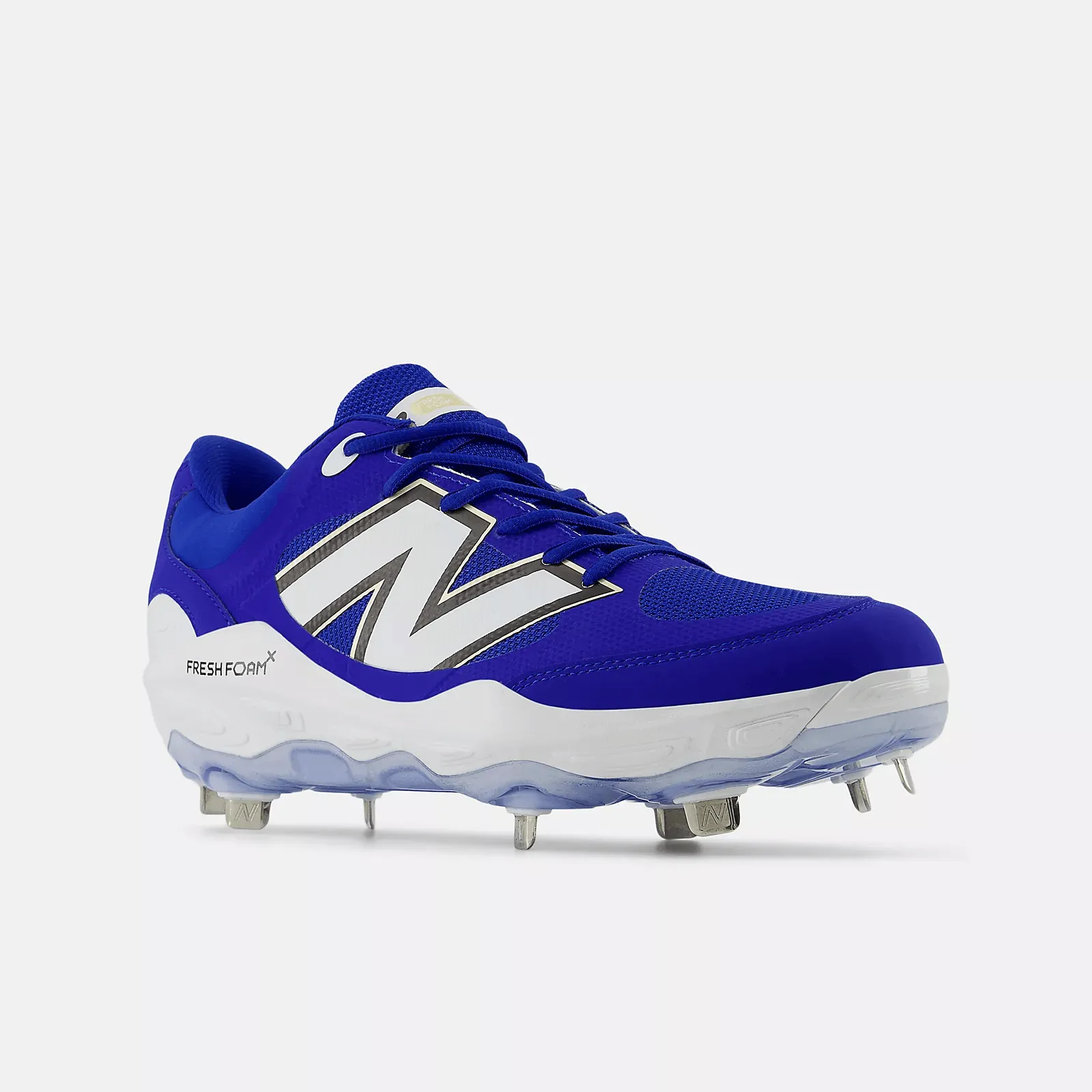 New Balance Men's Fresh Foam X 3000 v7 Metal Baseball Cleats - Royal - L3000TB7 Heat resistant