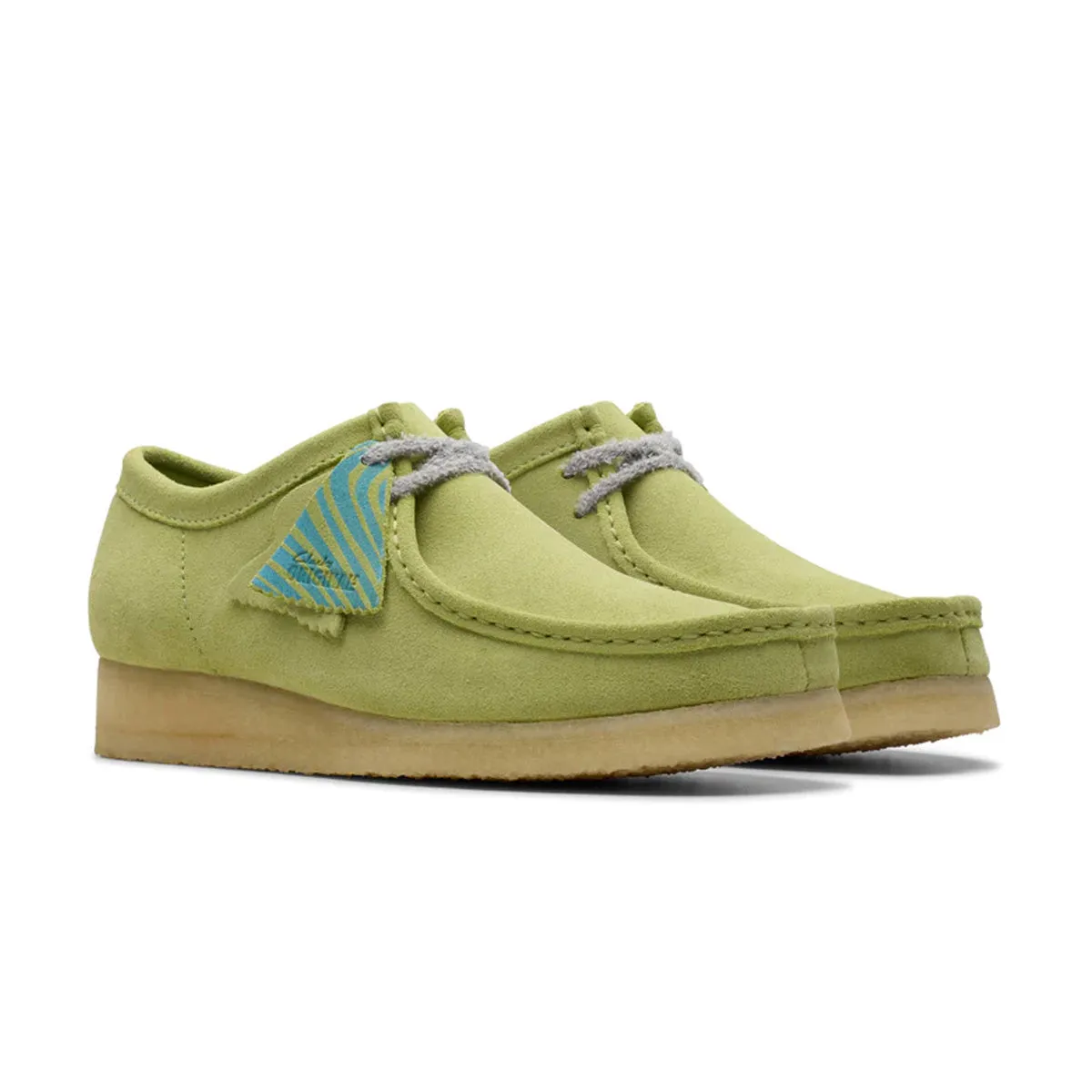 Wallabee 'Pale Lime' Dynamic Foot Rocking Systems