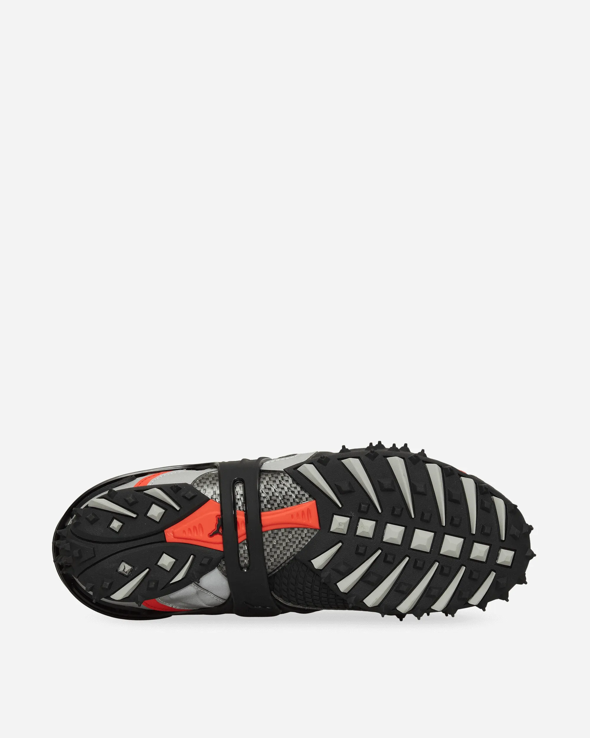A$AP Rocky Mostro Gabbia Leather Sneakers Black / Silver Plan Step Party Go