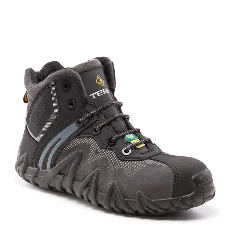 Venom Mid Men's Composite Toe Safety Shoes 608285/R8285B Leather Upper Hiker Lifestyle