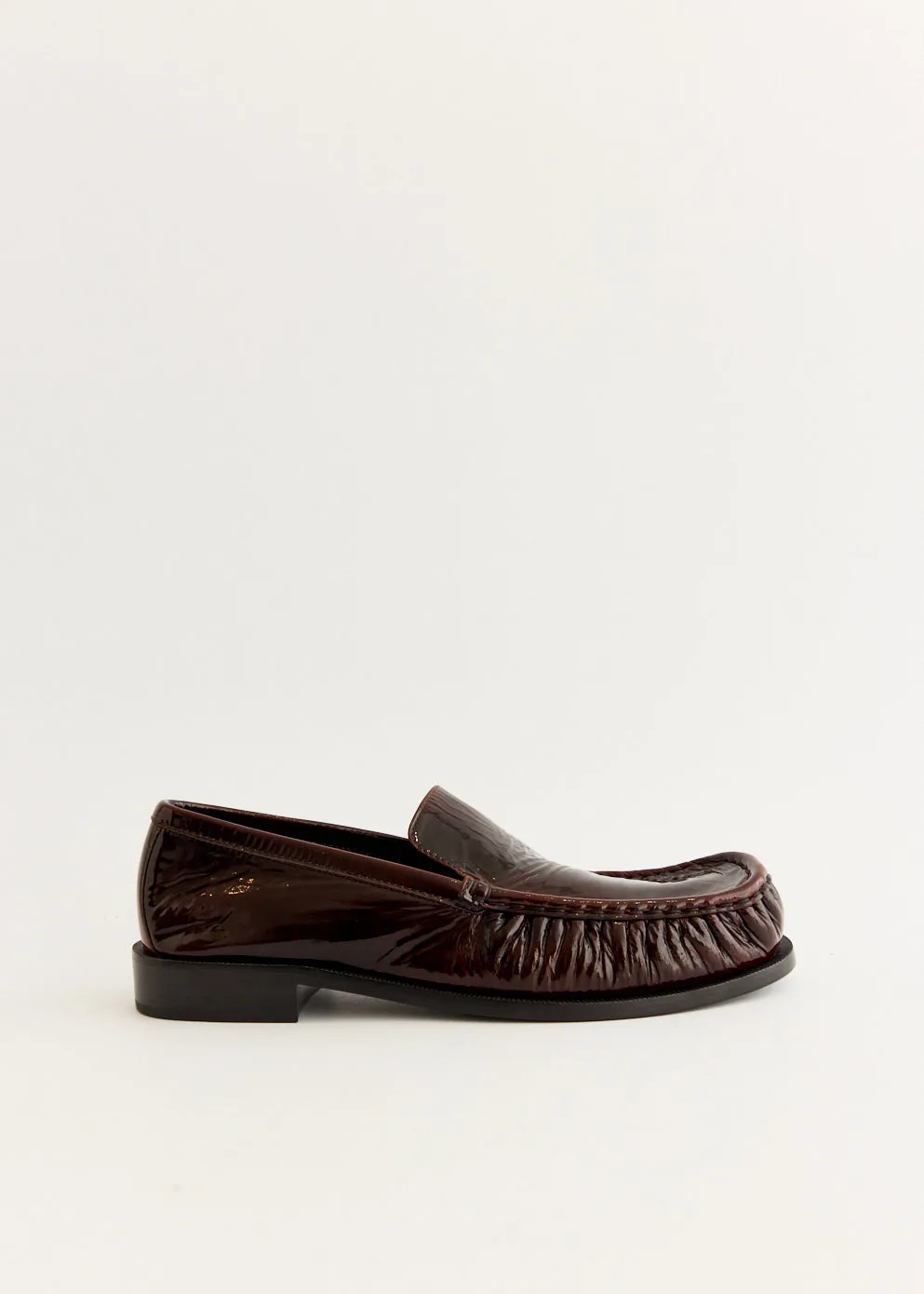 Zip   Up Phylon Foam Tech Breathable Tongue Leather Loafers