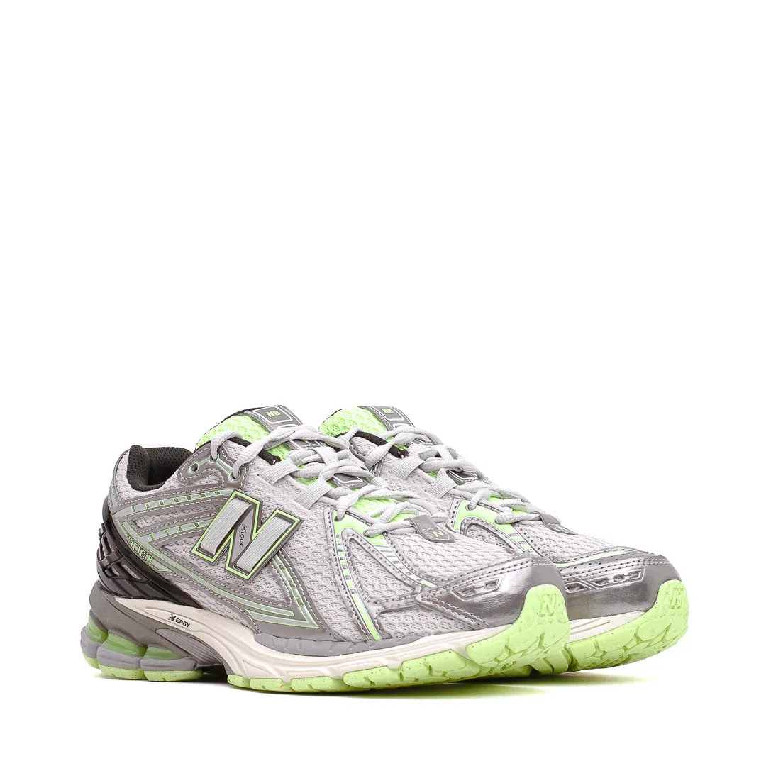 colorful running shoes cross - strap shoes New Balance Unisex 1906R Dark Silver Metallic Mint Flash U1906RCQ