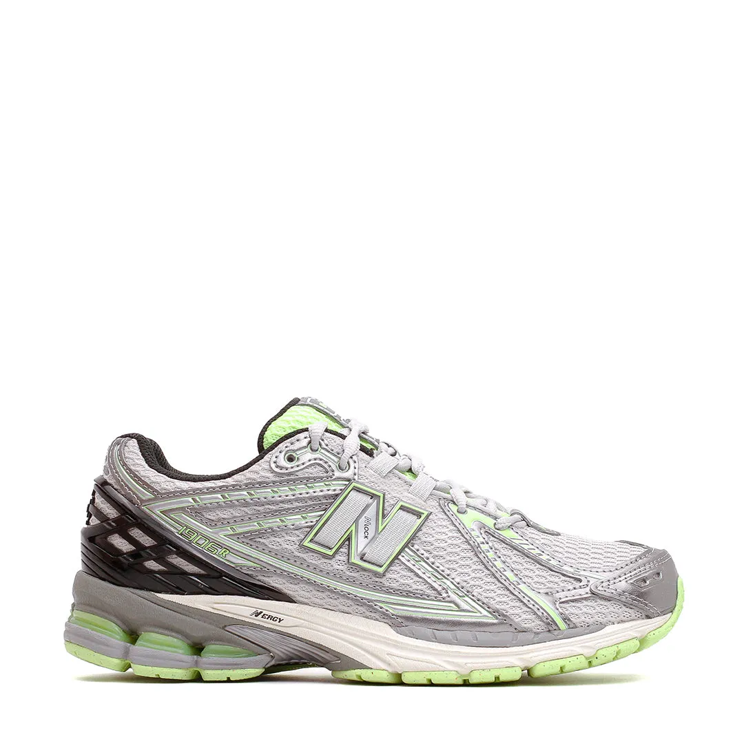 New Balance Unisex 1906R Dark Silver Metallic Mint Flash U1906RCQ zipper - closure shoes teenagers' style