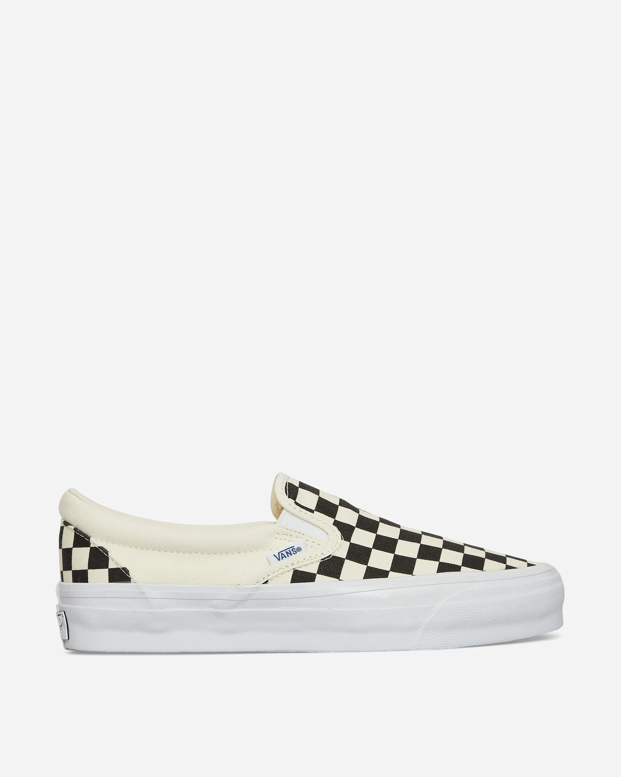 Port Path Stream Step Slip-On Reissue LX 98 Sneakers Checkerboard Black / Off White