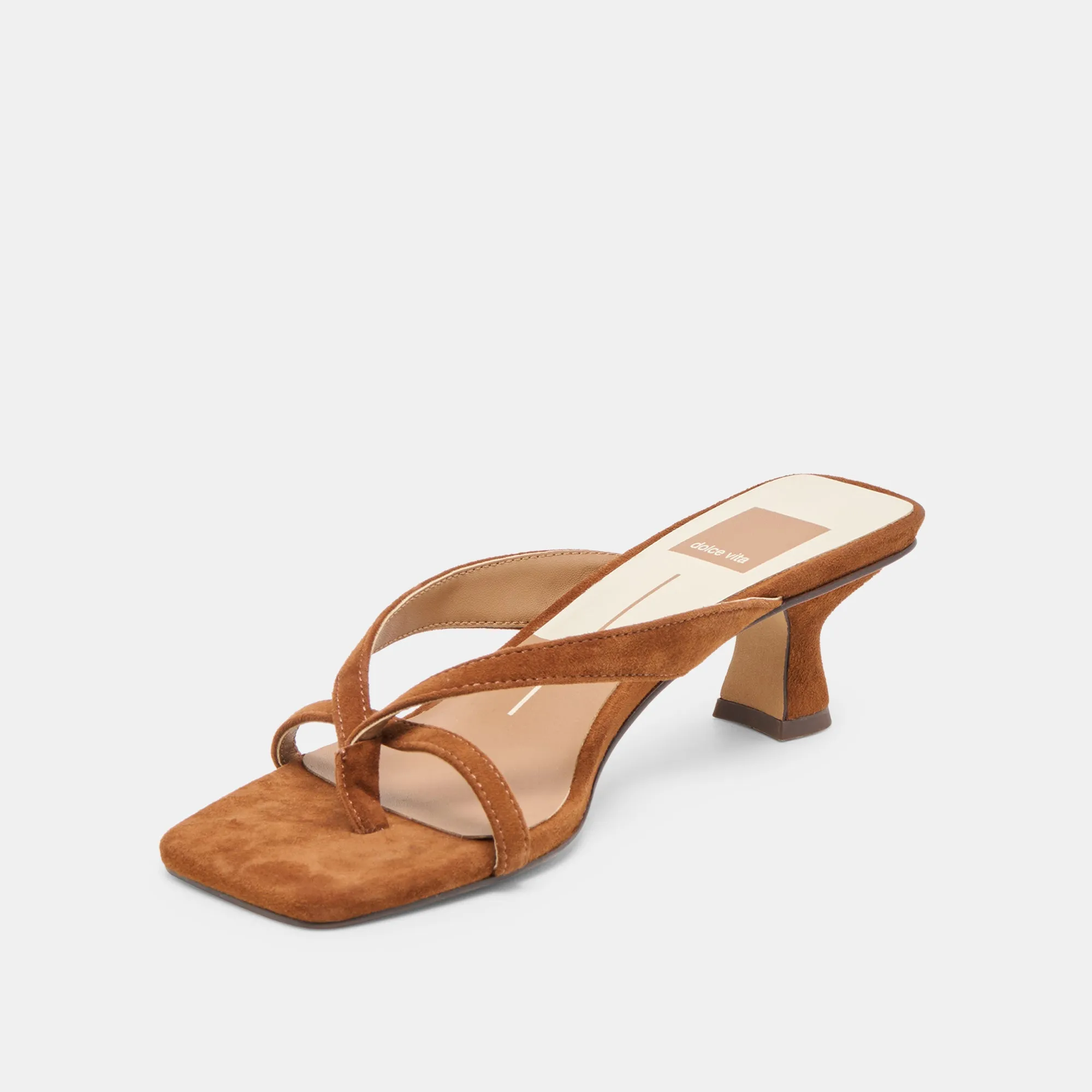 Suede BREVEL HEELS DK BROWN SUEDE
