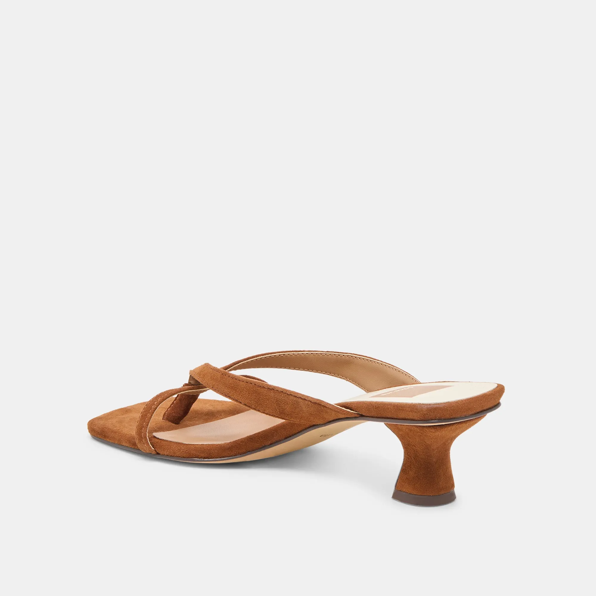 BREVEL HEELS DK BROWN SUEDE Wedding Day Heels Formal Pumps