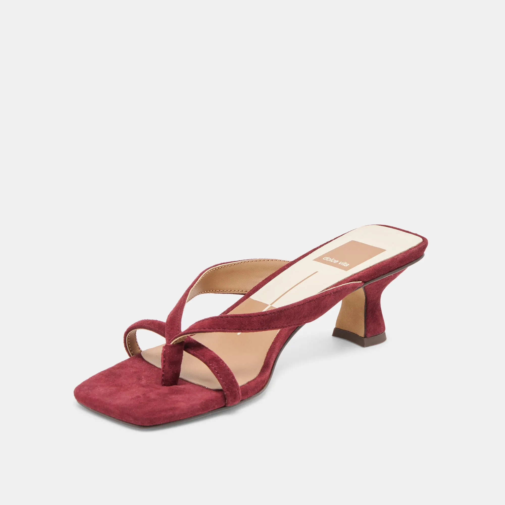 Performance BREVEL HEELS OXBLOOD SUEDE