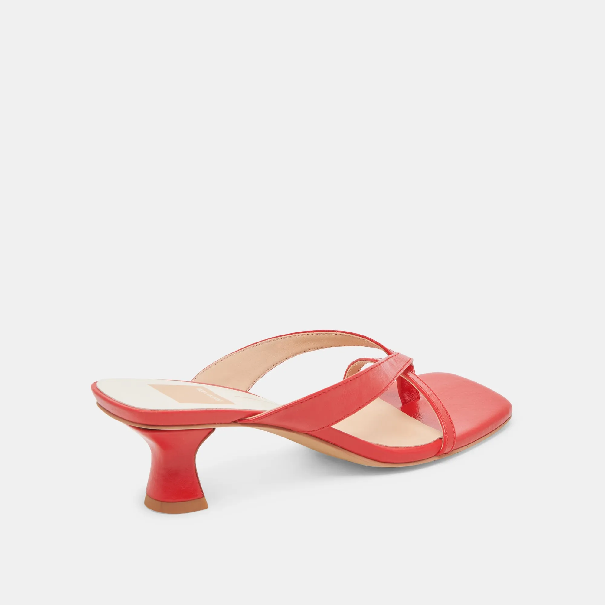 Classic Booties BREVEL WIDE HEELS CHILI LEATHER