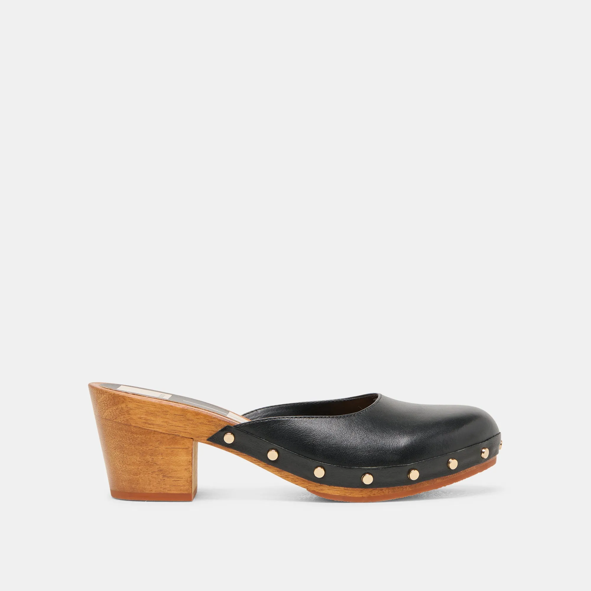Luxury heels CAMYN HEELS BLACK LEATHER