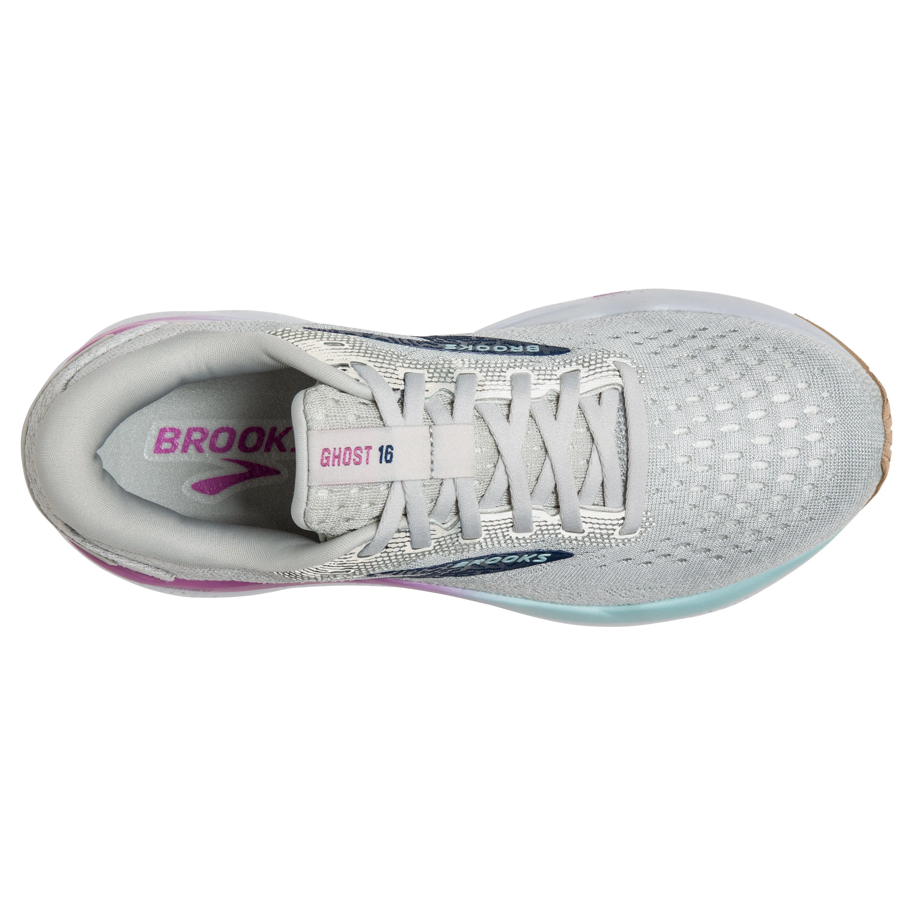BROOKS GHOST V16 WOMEN'S Breathable Ventilation