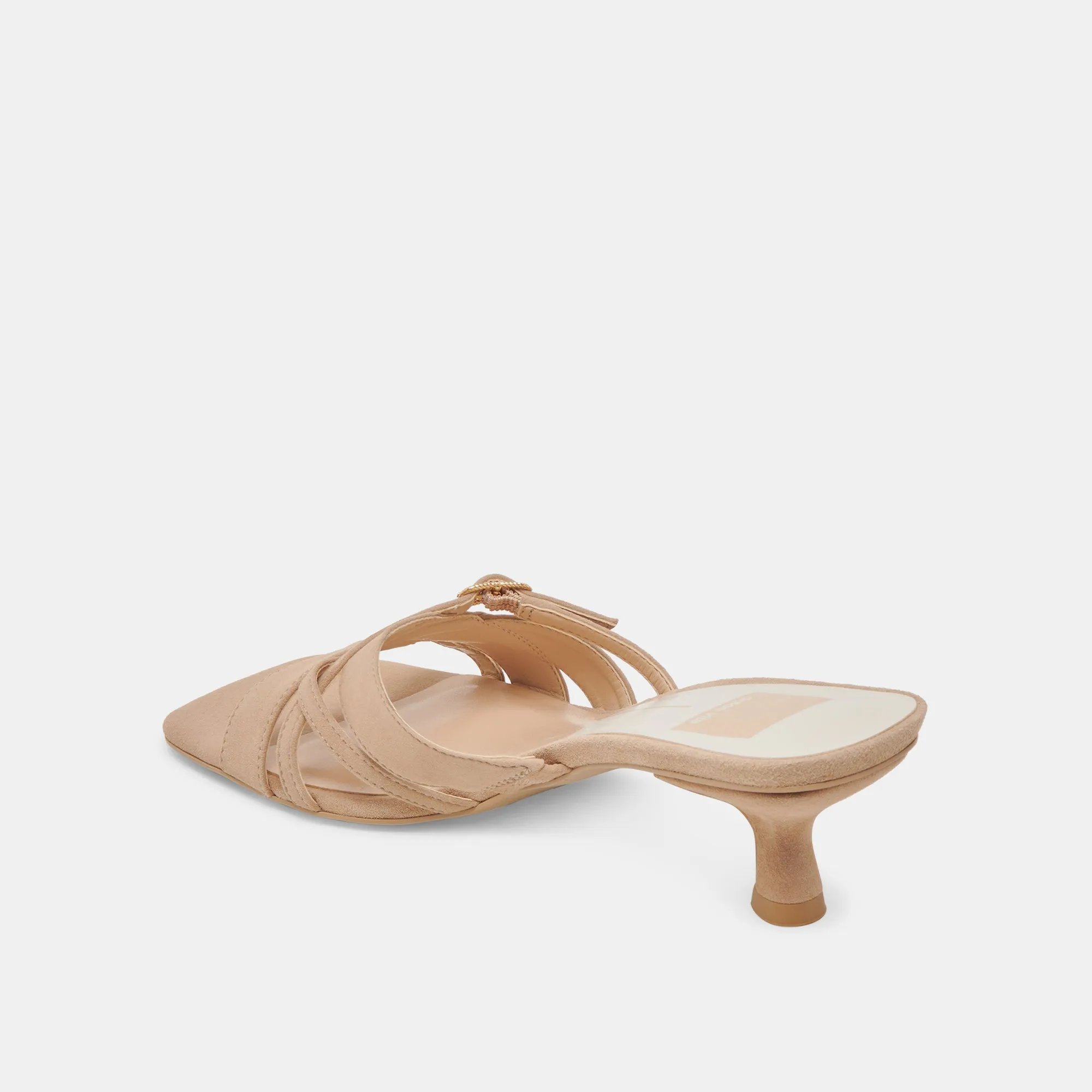 Classy High Heels BRYANT HEELS CAMEL SUEDE