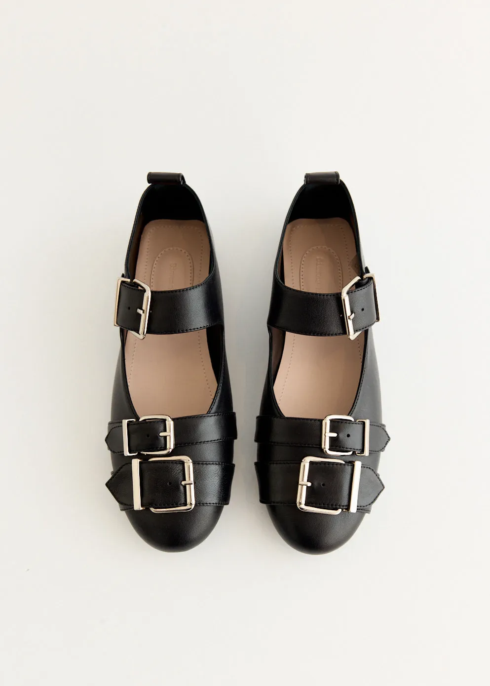 Buckle Ballerina Grip Running Inspired Flex Motion
