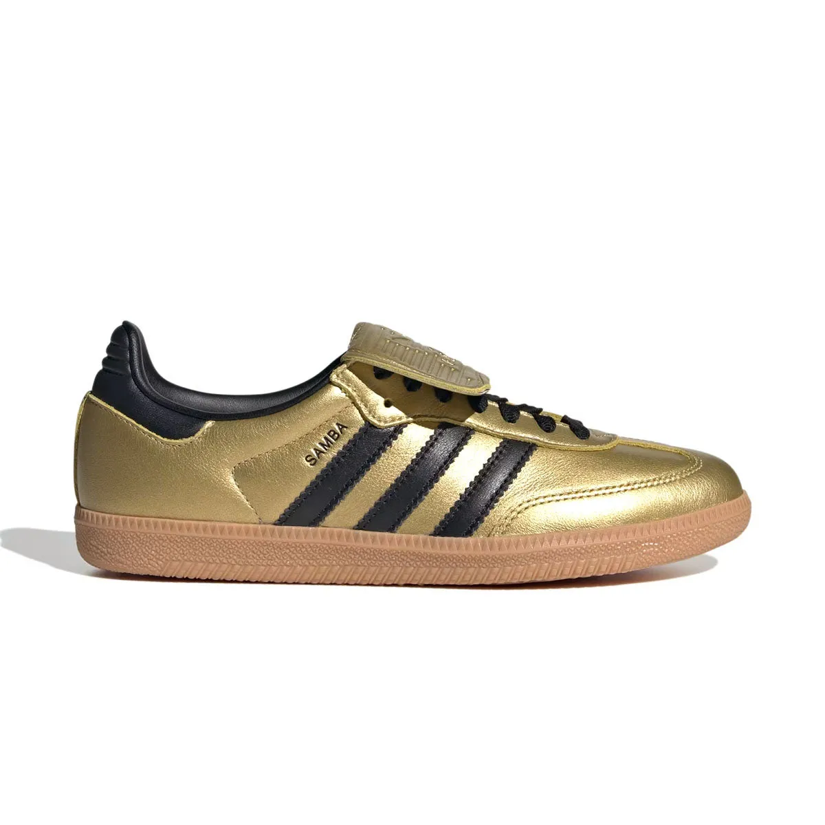 Comfortable Sides Wmns Samba Long Tongue 'Gold Metallic Black Gum'
