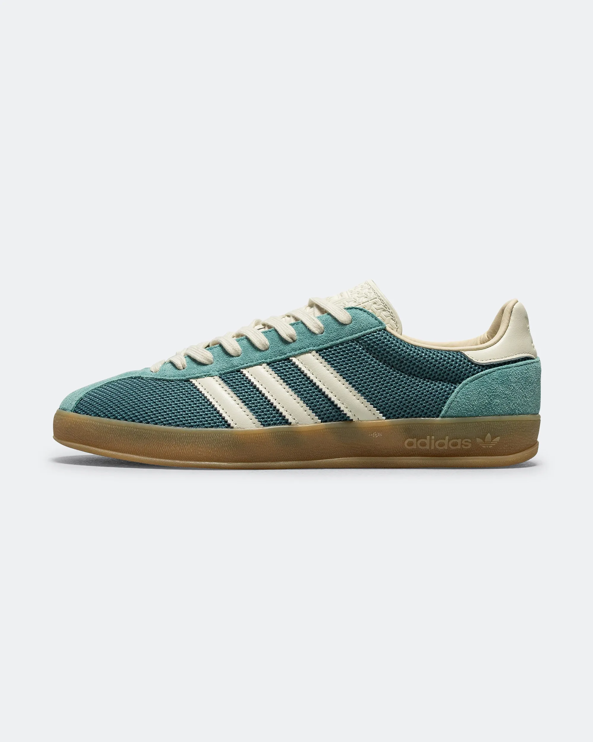 Thermoplastic Polyurethane Plate Running Performance Gazelle Indoor - Preloved Teal/Off White-Warm Sandstone