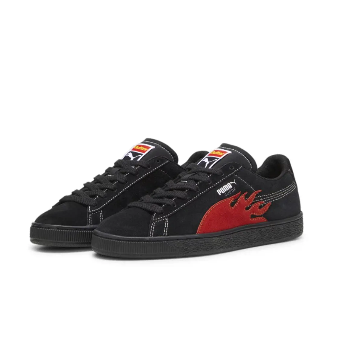 Versatile Style Sculpted comfort   Butter Goods Suede 'Puma Black'