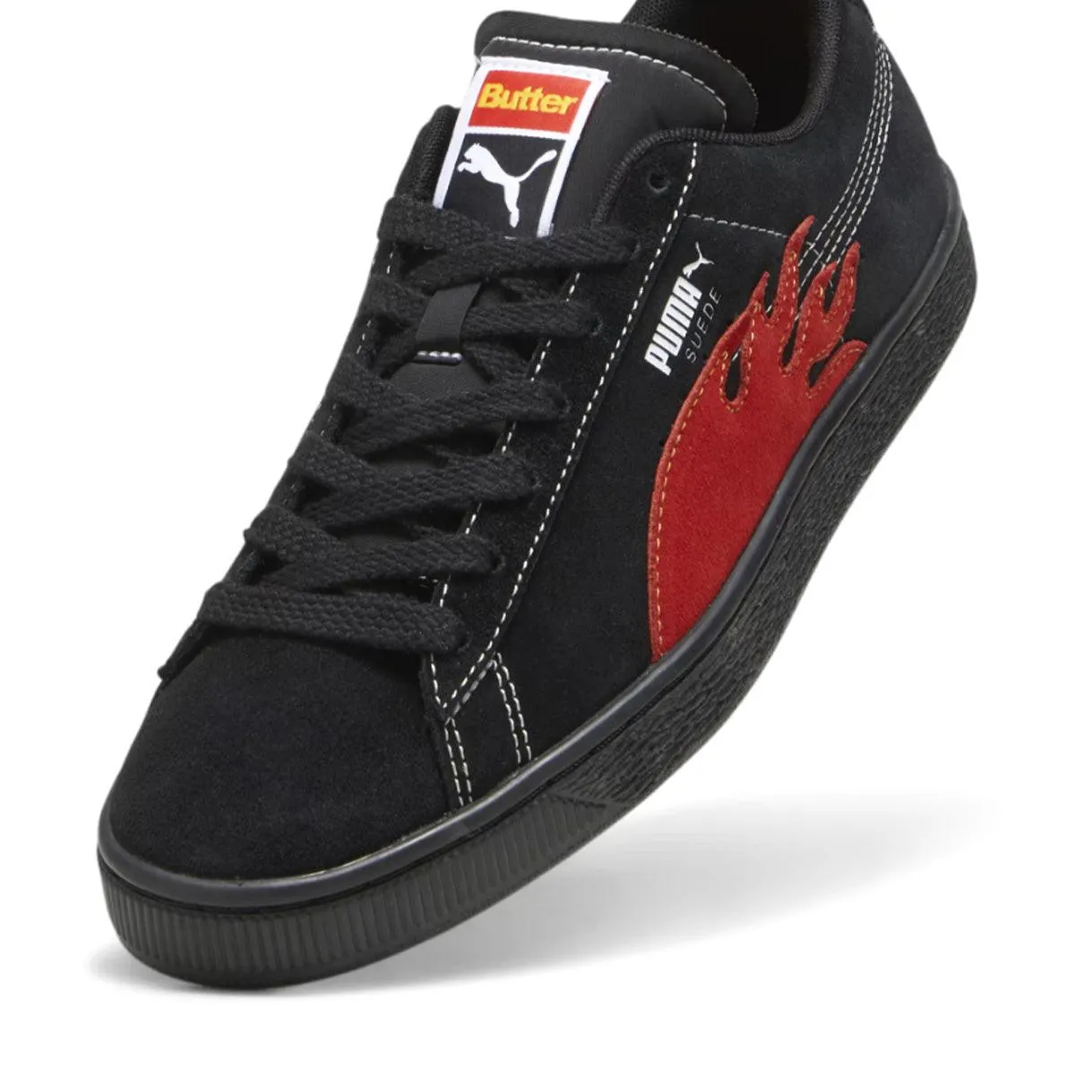   Butter Goods Suede 'Puma Black' Built-in wear