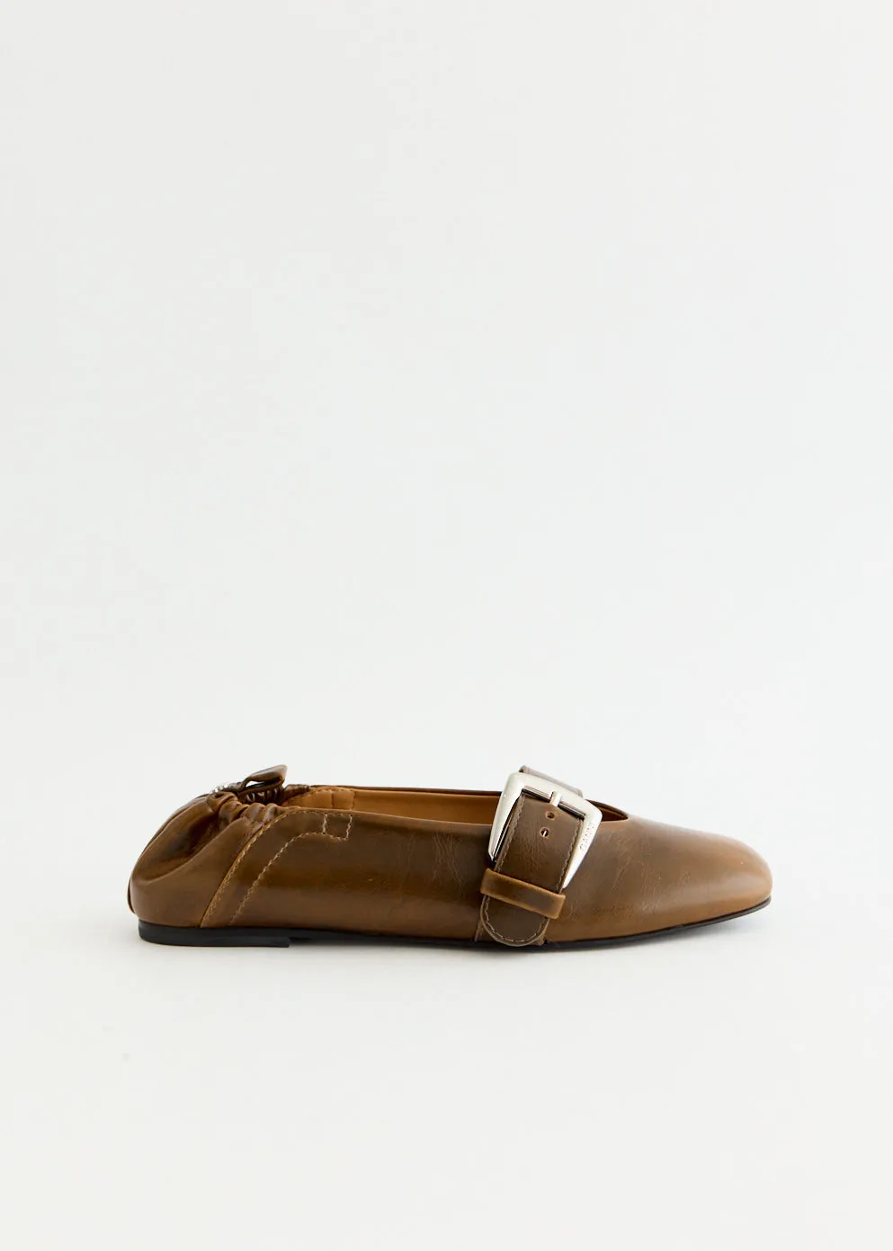 Butterfly Strap Ballerinas Ventilated Mesh