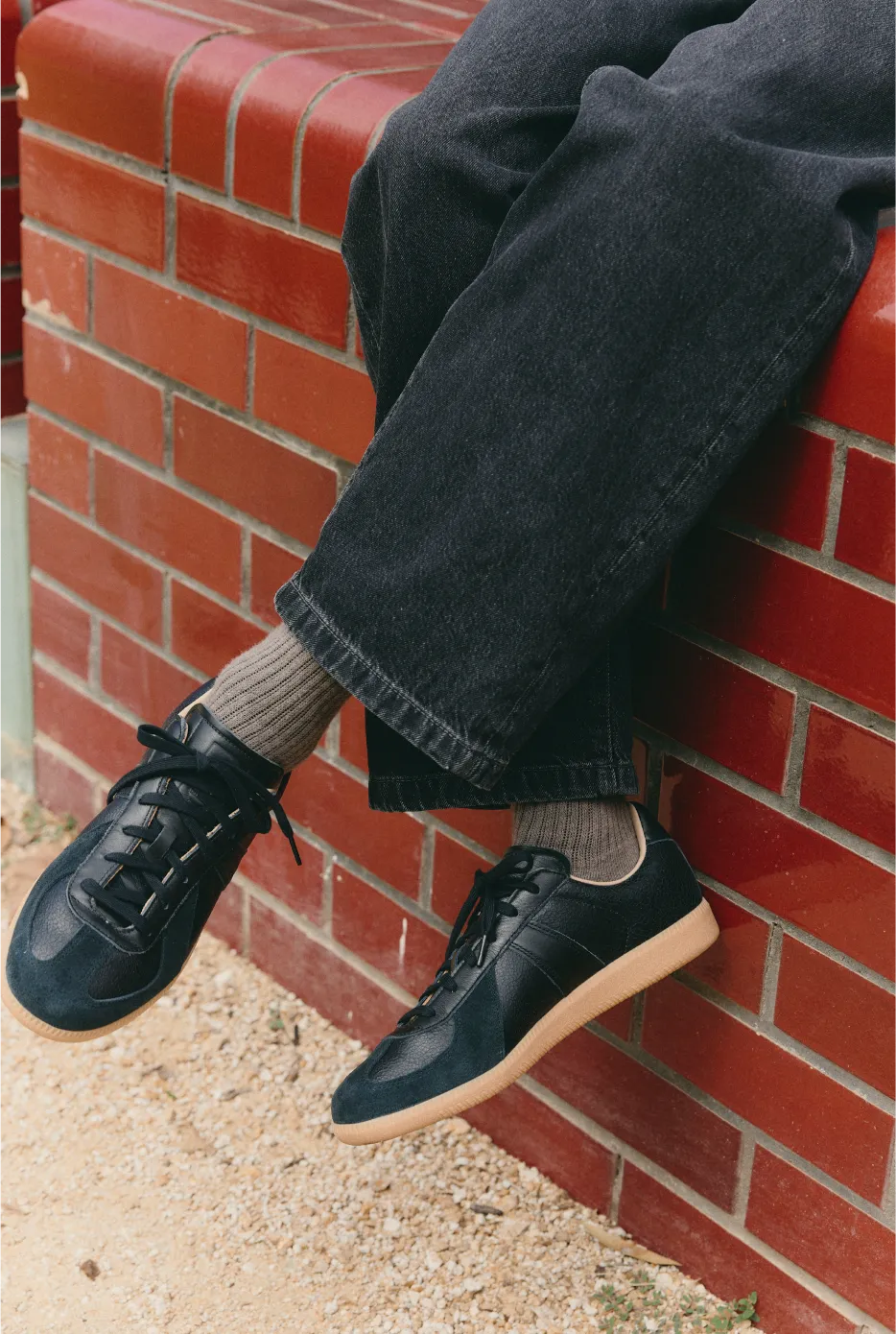 BW Army Lux 'Black' Sneakers Cushioned Midsole Thermo Regulating Lining