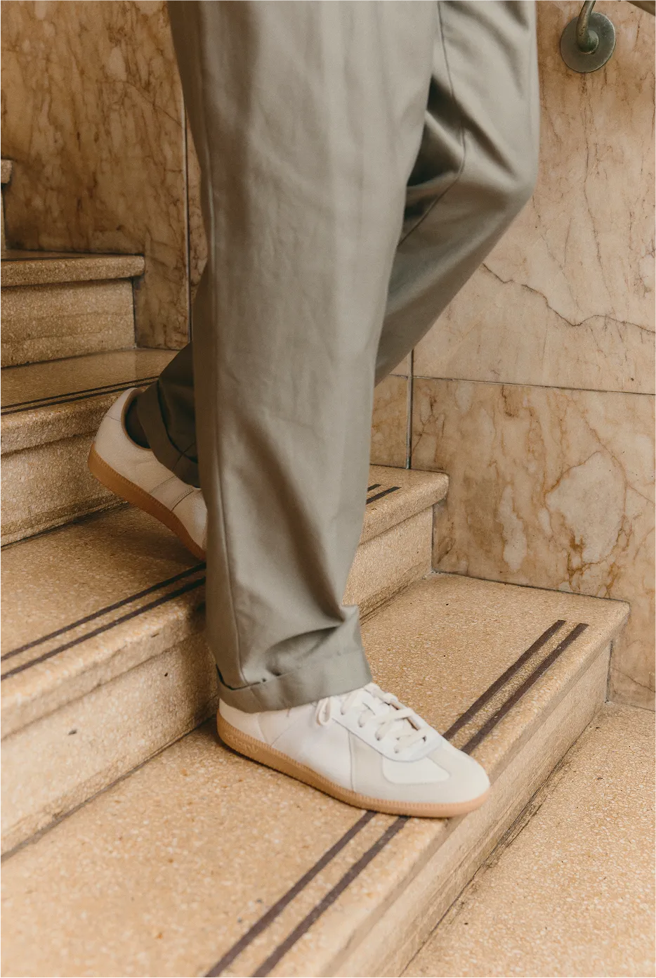 BW Army Lux 'White' Sneakers Trail Comfort Comfort collar