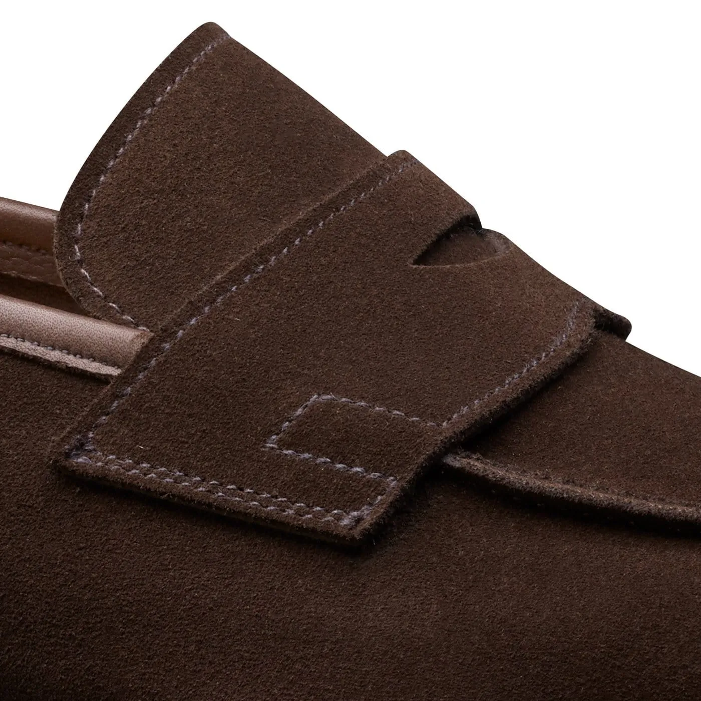 Cadogan Dark Brown Calf Suede Stylish Cushioning Lace Up