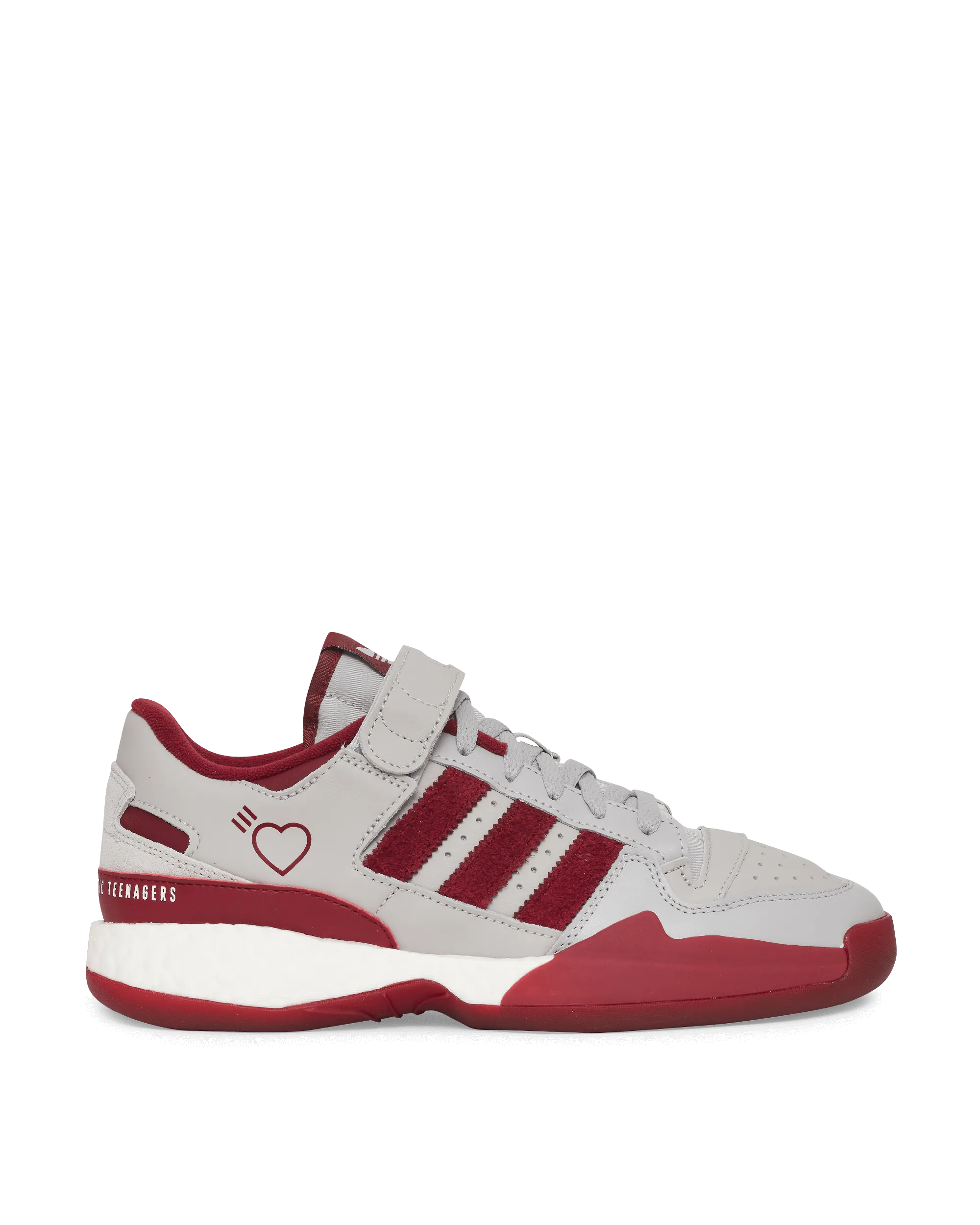 Human Made Forum Low Sneakers Grey Breath Option Zero Pressure