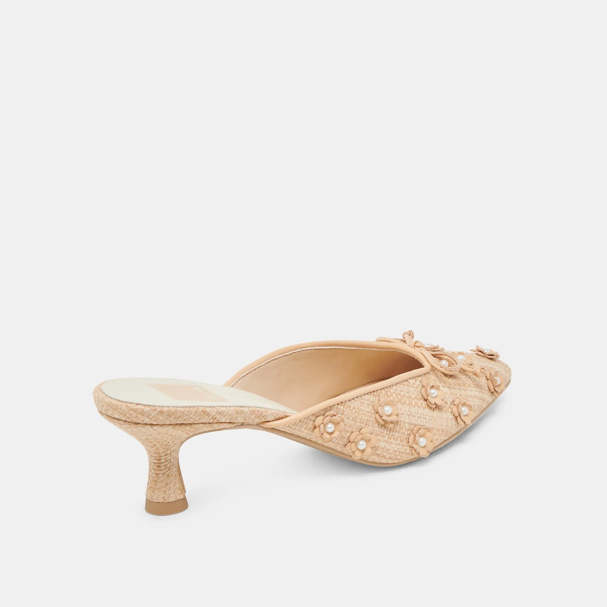 CAMILO HEELS LT NATURAL RAFFIA Sophisticated