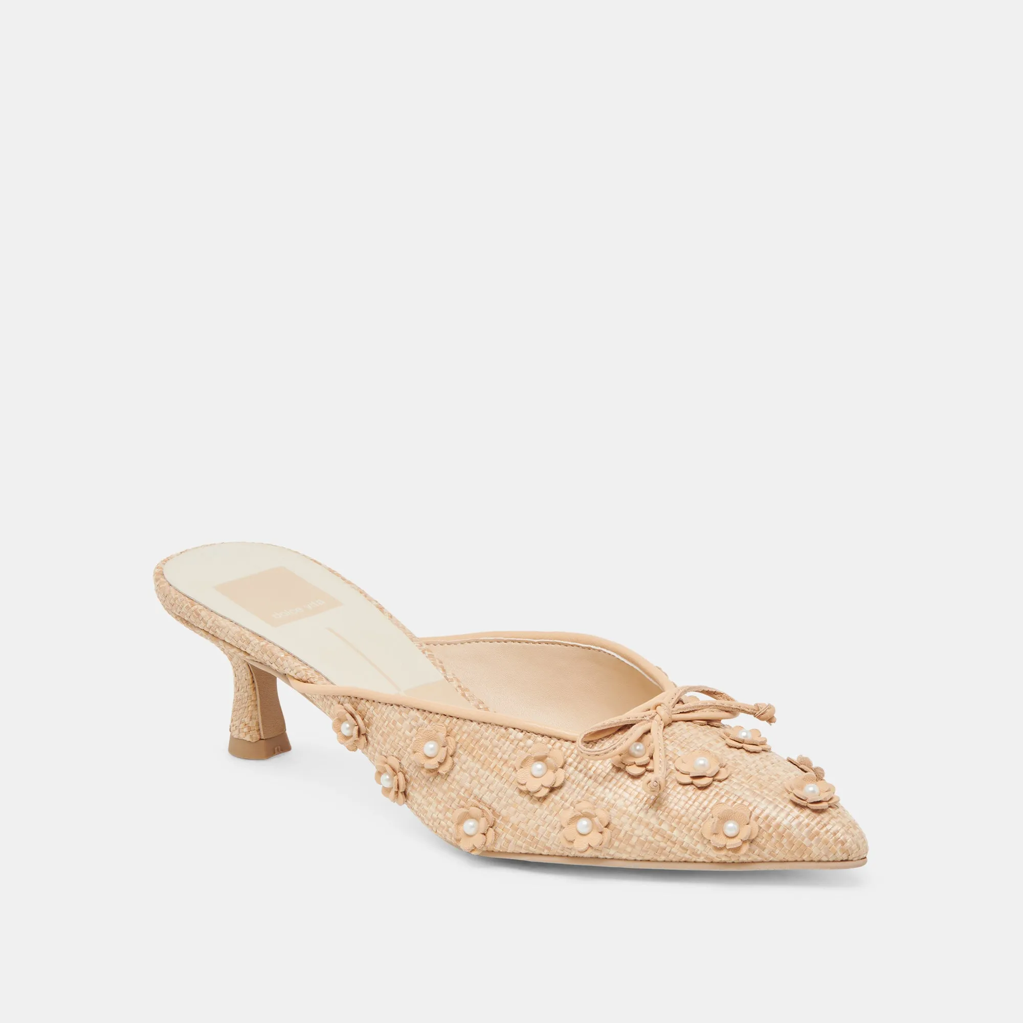 Stylish Pumps CAMILO HEELS LT NATURAL RAFFIA