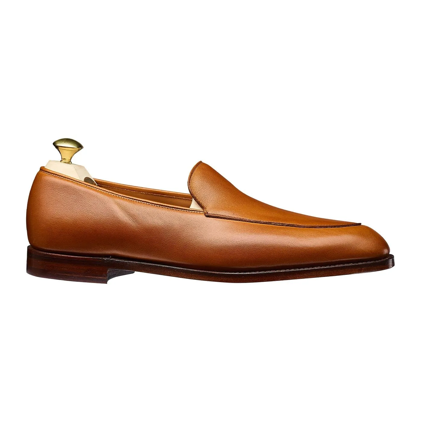 Steady Step Mountain Path Cannes Tan Milled Calf