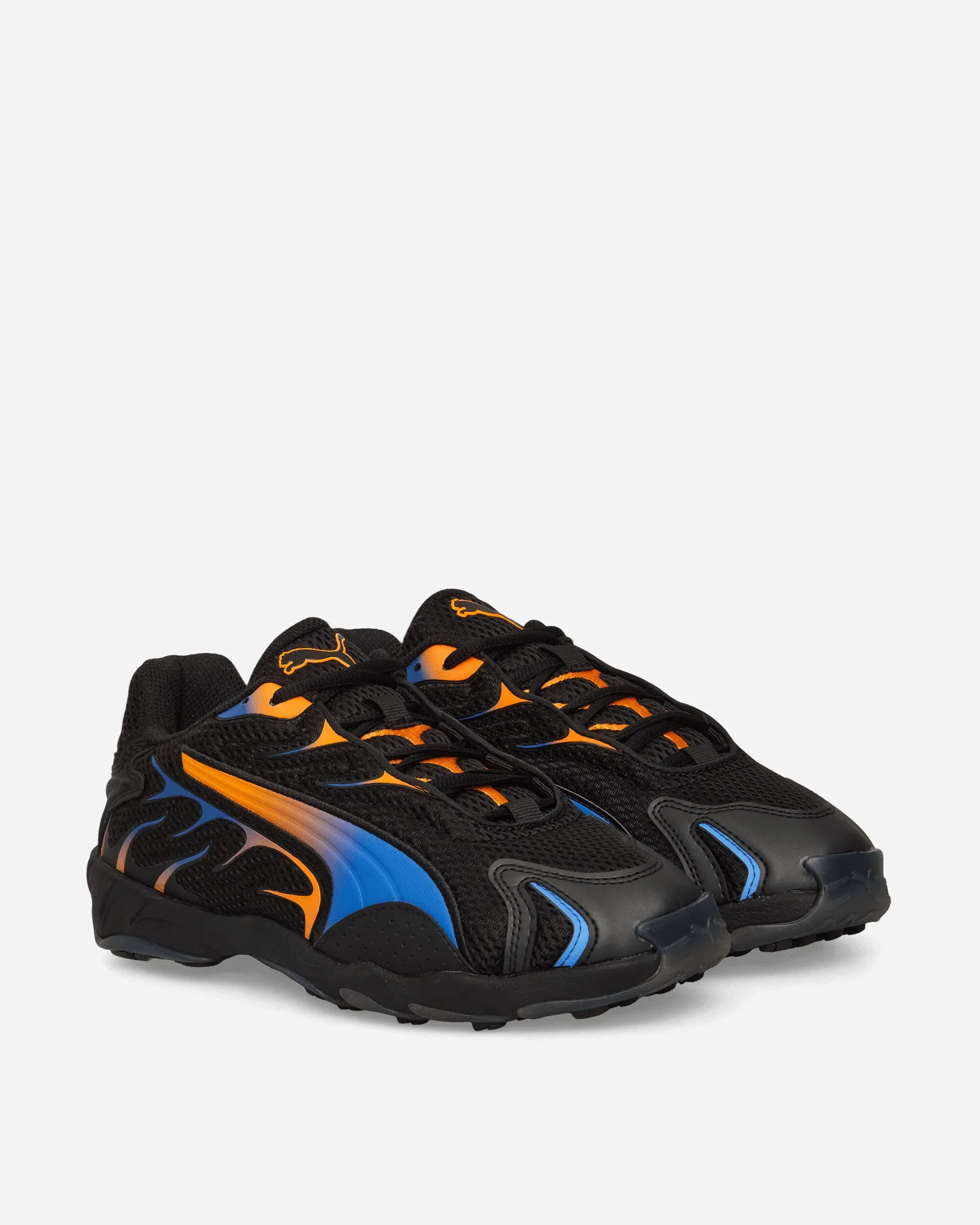 Inhale Sneakers Black / Orange Glo Comfort padding design Summit Run