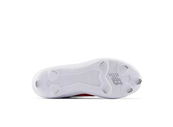 ErgonomicDesign New Balance Women's VELO v3 Metal Fastpitch Softball Cleats - Red with White - SMVELOR3