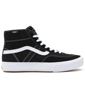 Quick Lacing Fit Vans Crockett High Pro - Black/White