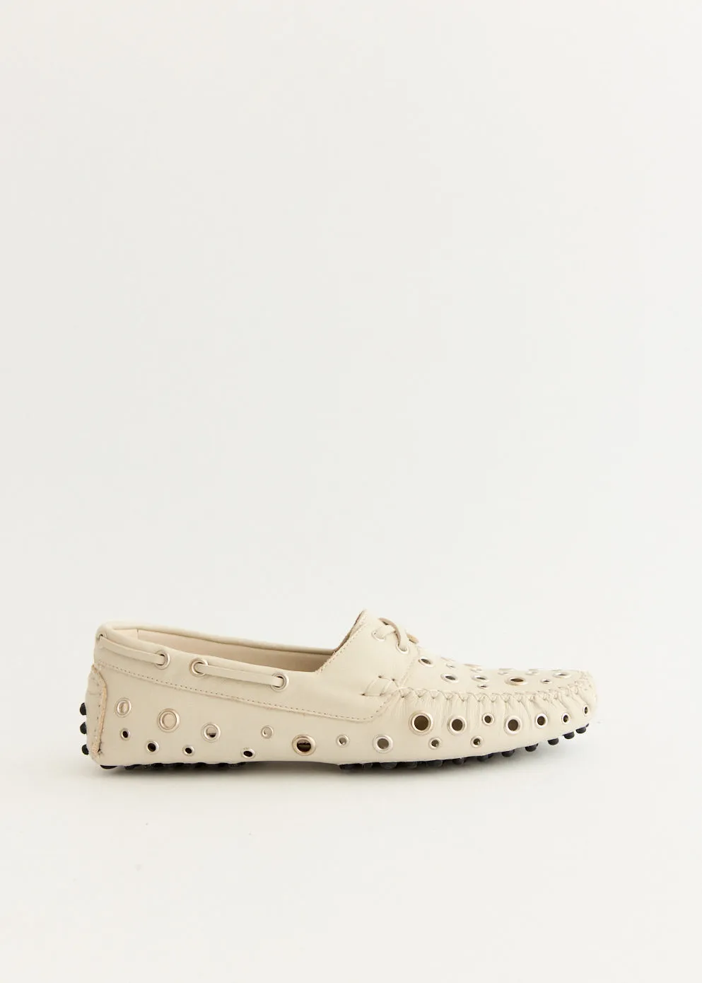 Fast Step Car Shoes Eyelets Sport Luxe