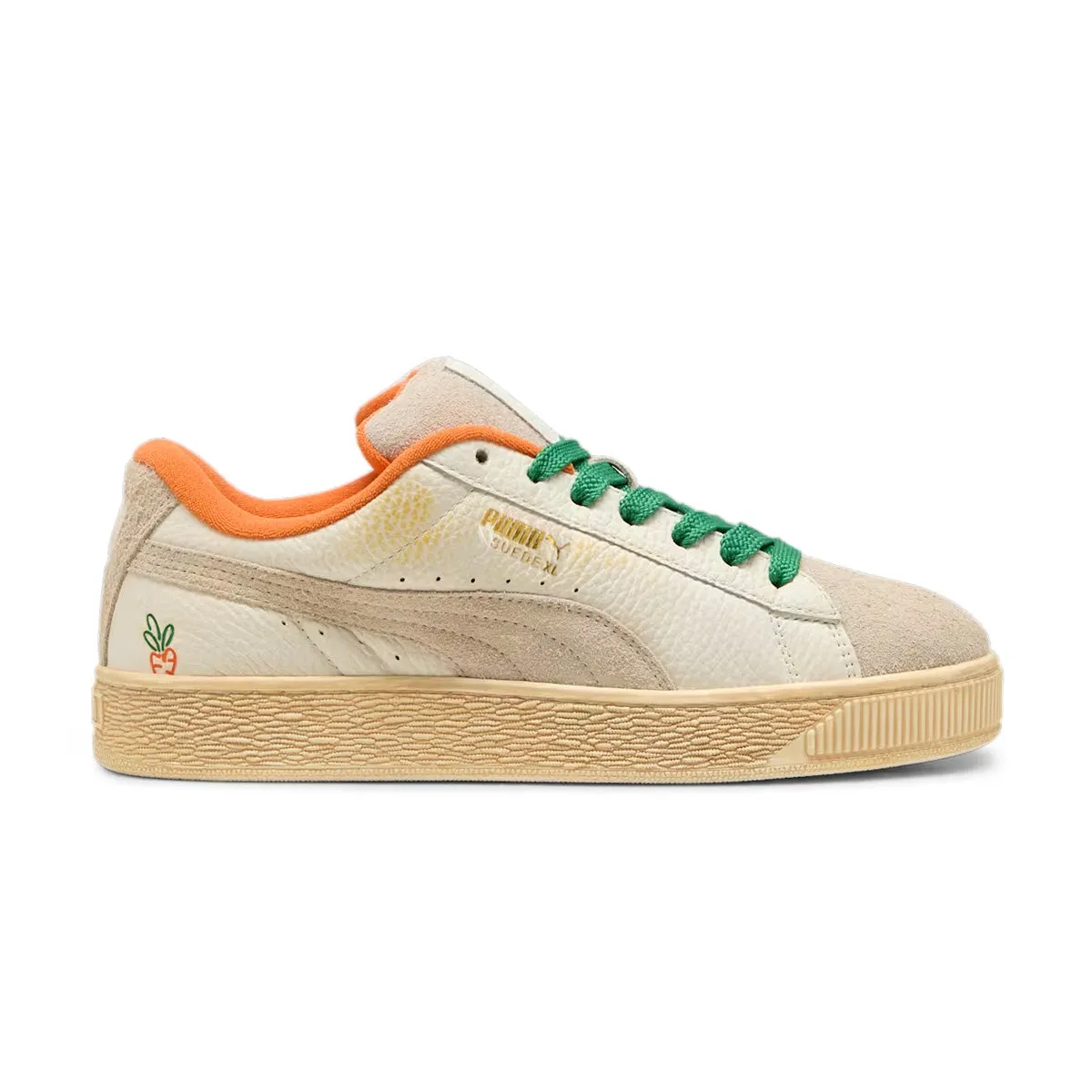 Running Errands Vertical Flex   Carrots Suede XL 'Warm White Rickie Orange'