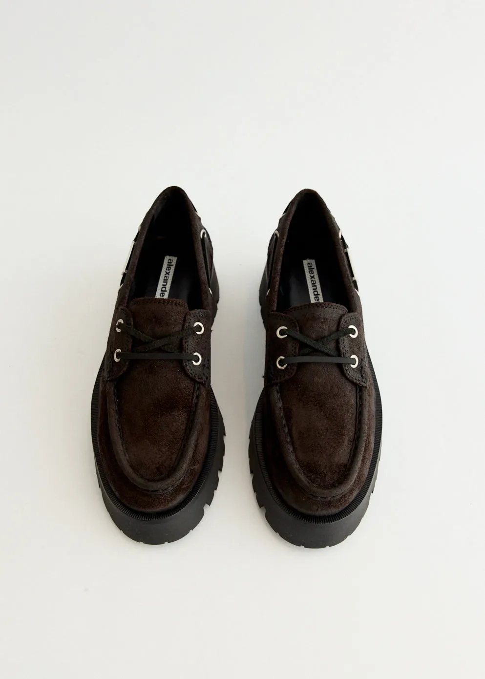 Minimal Choice Plain Finish Carson Boat Shoes
