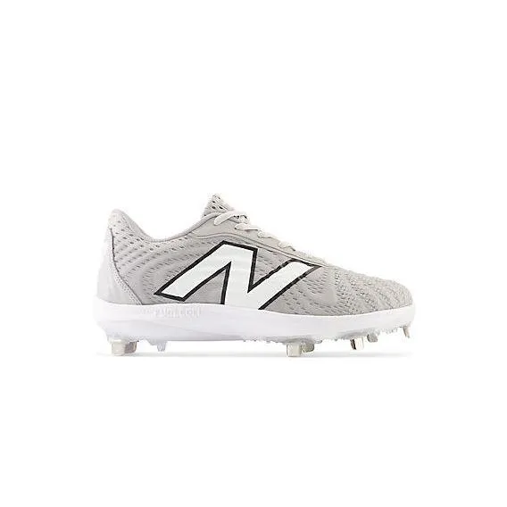 New Balance Men's FuelCell 4040 V7 Metal Baseball Cleats - Raincloud / Optic White - L4040TG7 Comfortable Support Storm Mode