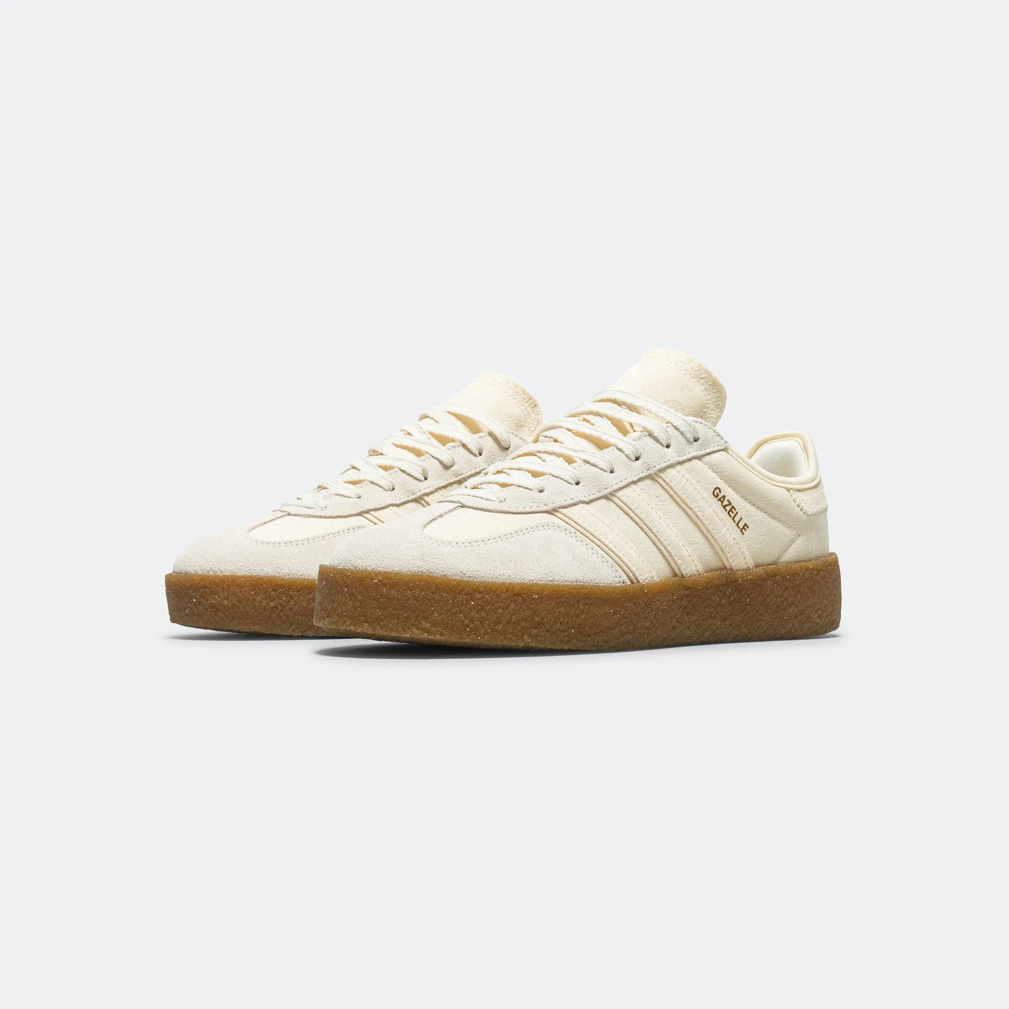 Gazelle by Edison Chen x CLOT - Cream White/Core White-Gold Metallic Unisex Fit