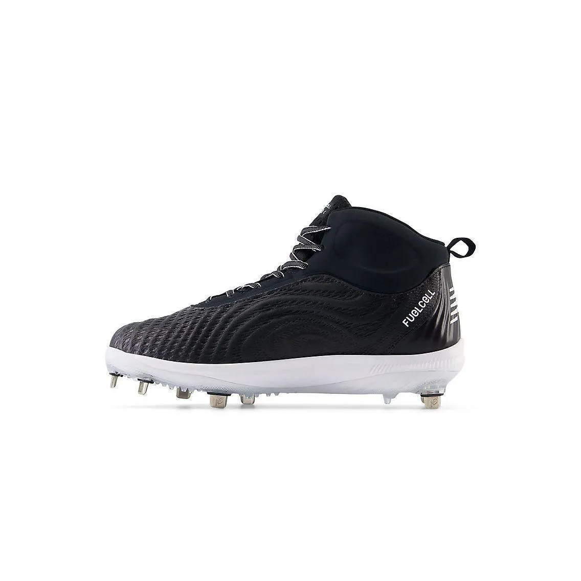 New Balance Men's FuelCell 4040 V7 Mid-Metal Baseball Cleats - Black / Optic White - M4040BK7 Nordic Calm